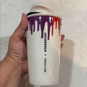 Starbucks glass band of outsiders drip tumbler